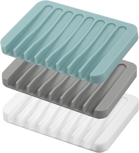 Self draining soap - self, dishes,