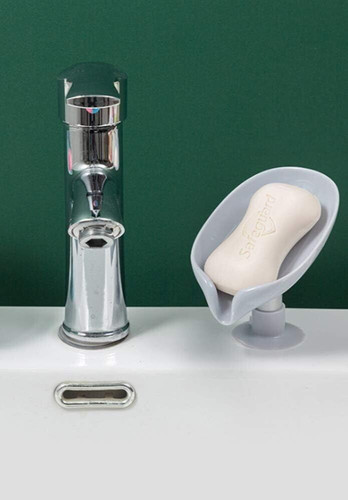 Soap dish with drainbar - with,