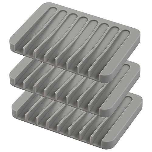 Self draining soap dishes - self,